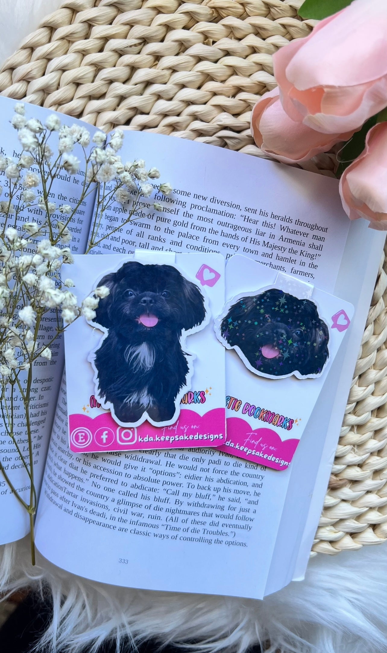 Personalized Pet bookmark