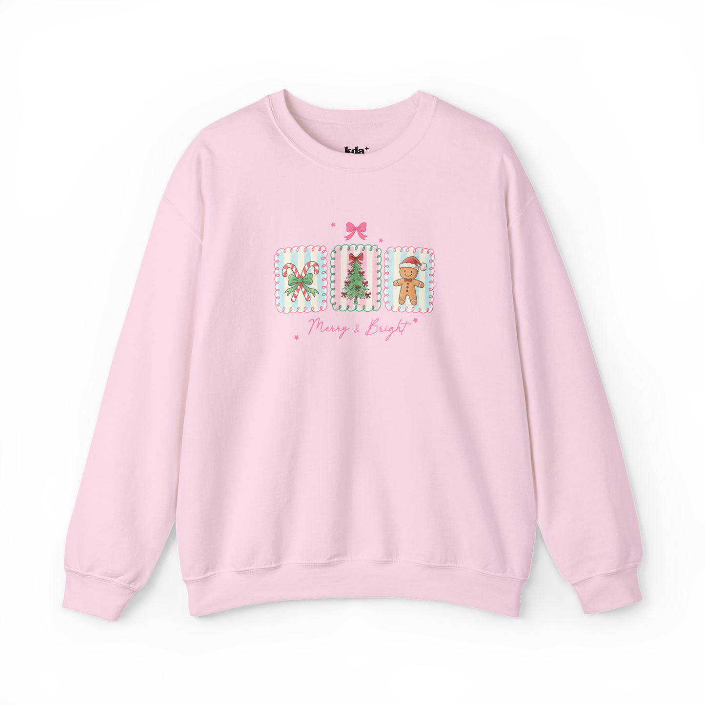 "Merry & Bright" Holiday Sweatshirt