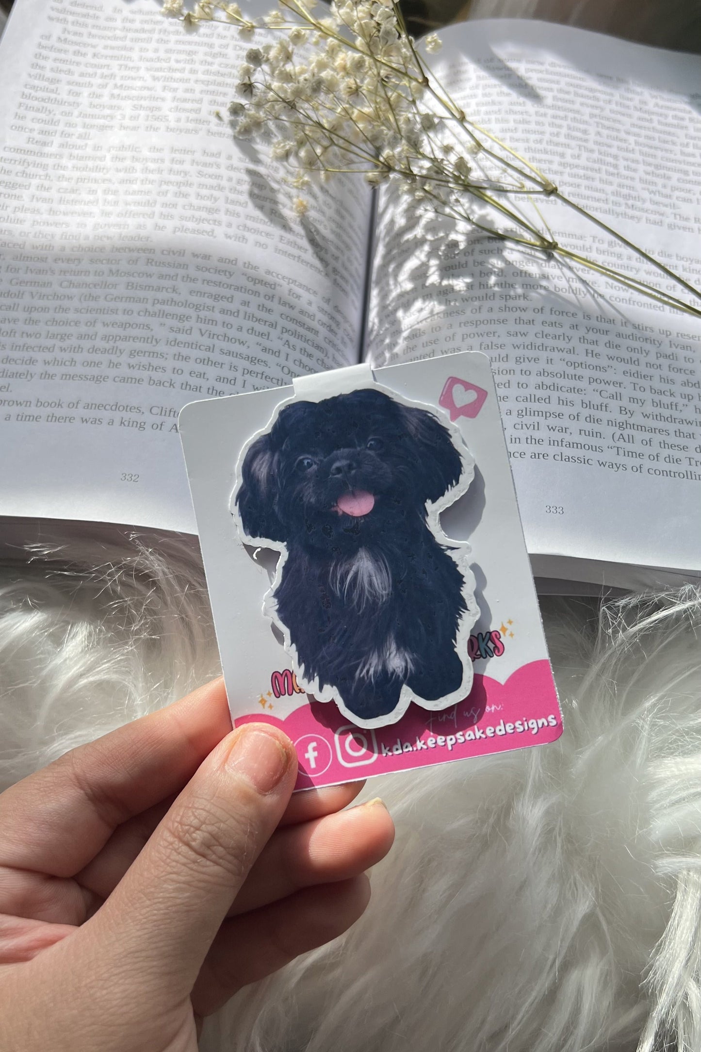 Personalized Pet bookmark