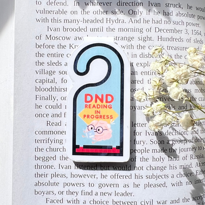 Do not disturb magnetic bookmark