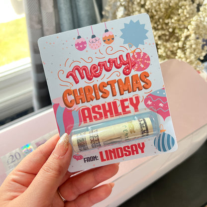 Ornament Money Greeting Card