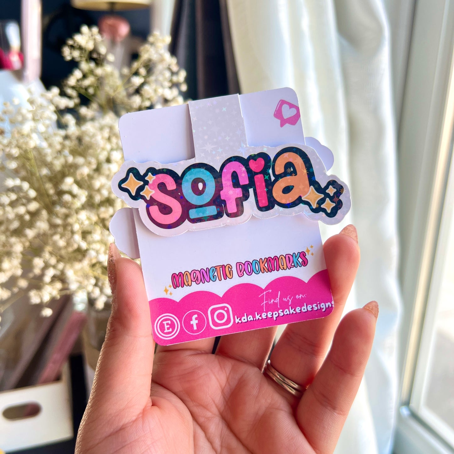 Custom Name Bookmark