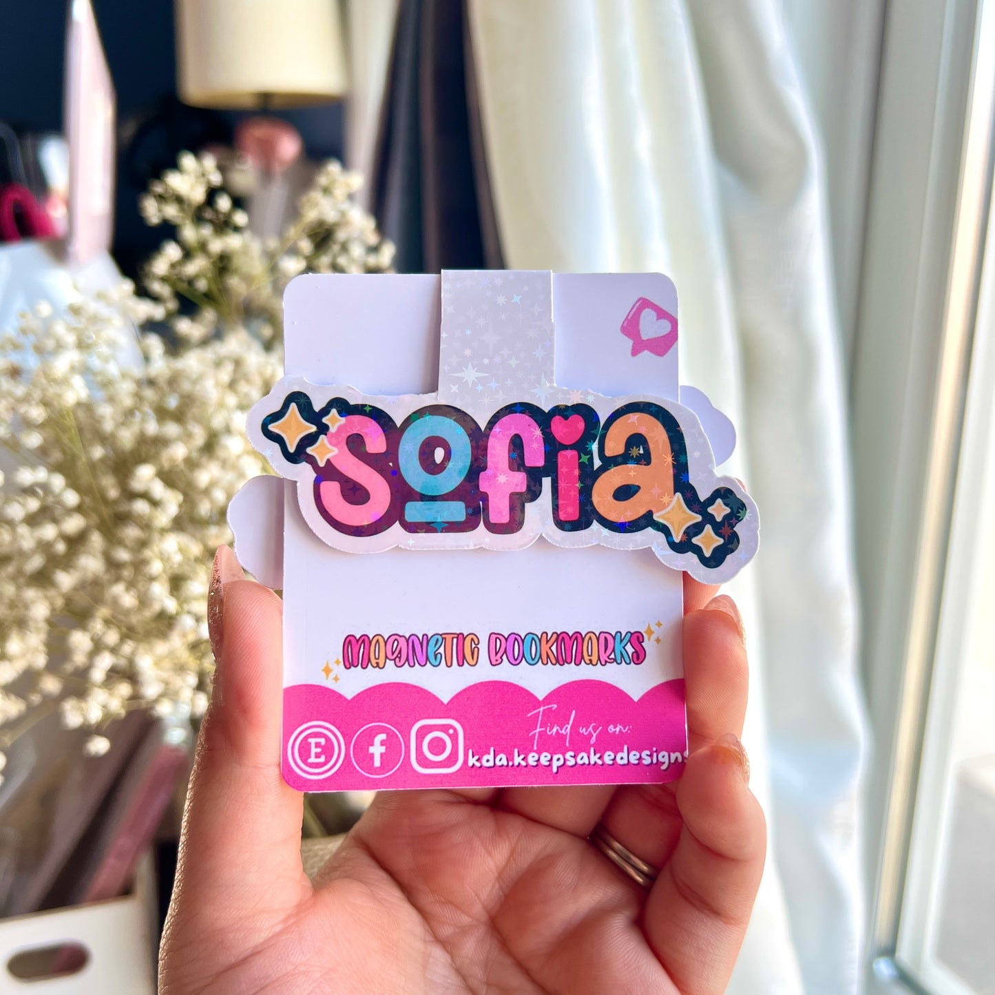 Custom Name Bookmark