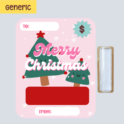 Mom&Baby Christmas Money Greeting Card