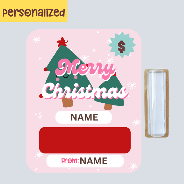 Mom&Baby Christmas Money Greeting Card