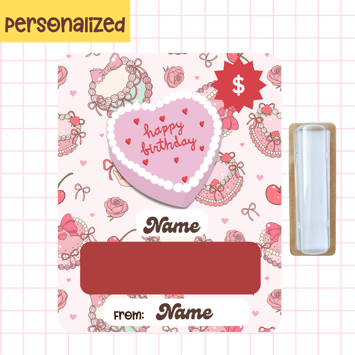 Sweetheart Money Birthday Card