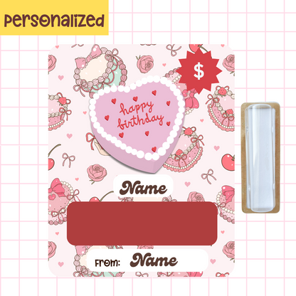 Sweetheart Money Birthday Card