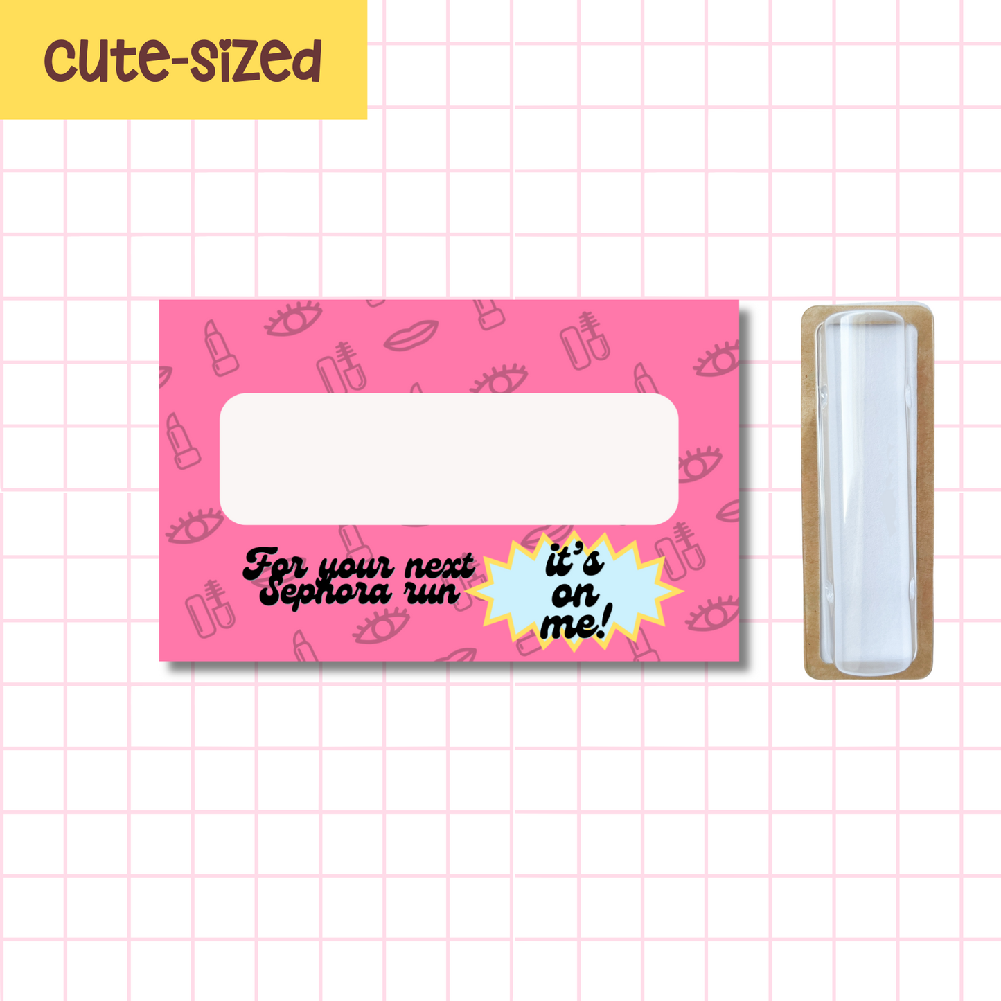 Cute Sized Pretty Birthday Card