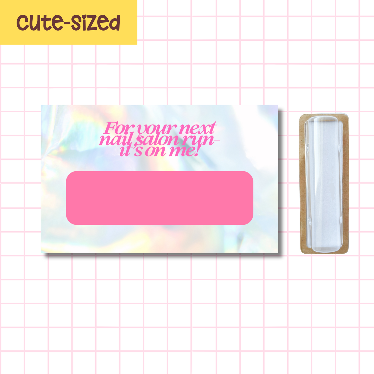 Cute Sized Tips Birthday Card